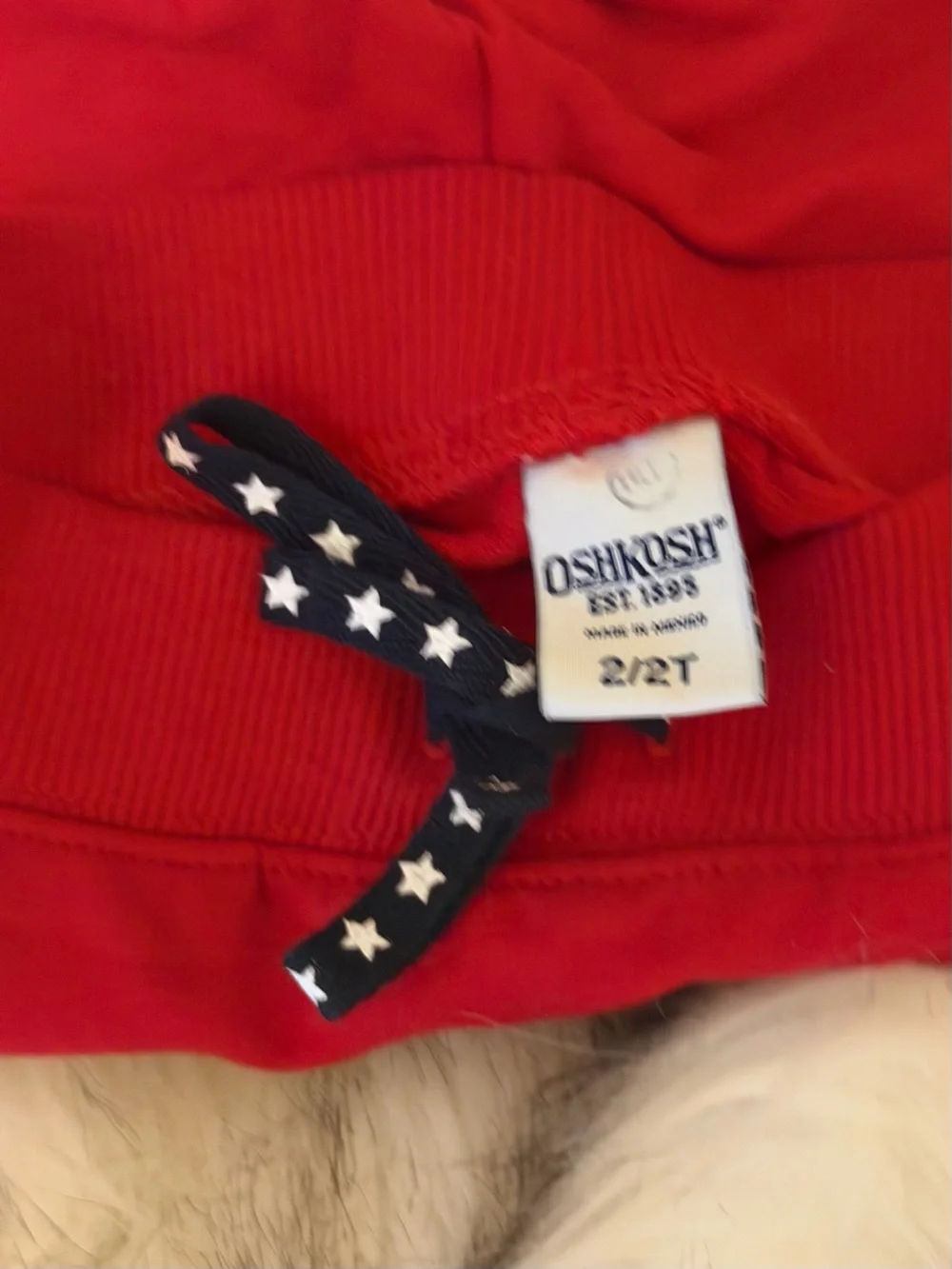OshKosh B'gosh Red Star Trim Skirted Shorts